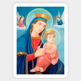 Our Lady of Perpetual Help Catholic Sticker